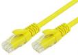 CAT 6 Network Patch Cable - RJ45-RJ45 - 0.3m, Yellow